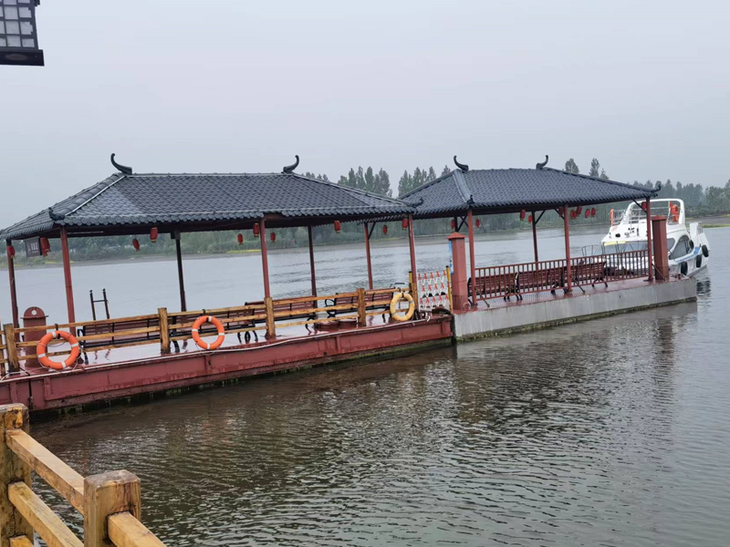 南陽古鎮躉船浮動碼頭1